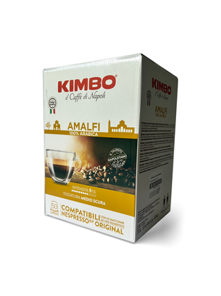 Kavos kapsulės Nespresso KIMBO Meraviglie del Gusto Amalfi, 50vnt.