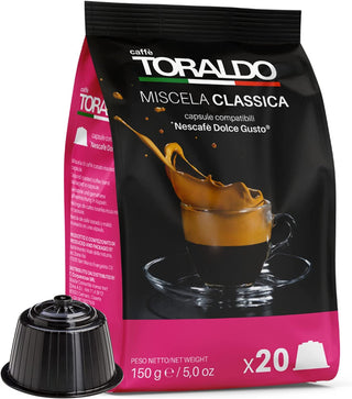 Kavos kapsulės Nescafe Dolce Gusto TORALDO Caffe Classica, 20vnt.