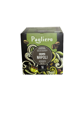 Kavos kapsulės Dolce Gusto aparatams PAGLIERO Napoli, 16 vnt.