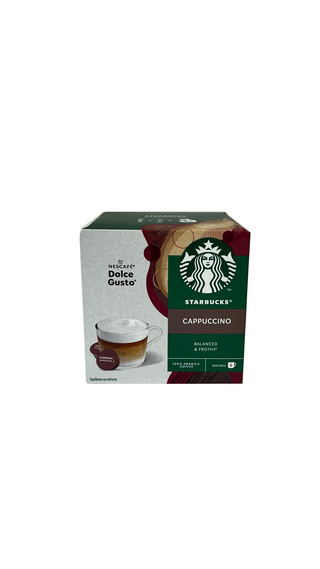 Kavos kapsulės Dolce Gusto aparatams STARBUCKS Cappuccino, 12 vnt.