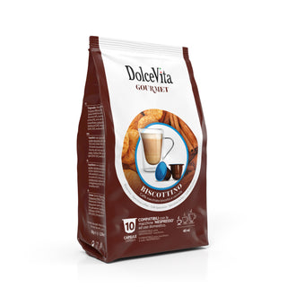 Biskvito skonio gėrimo kapsulės Nescafe Dolce Gusto ITALFOODS DOLCE VITA Biscottone, 16 vnt.