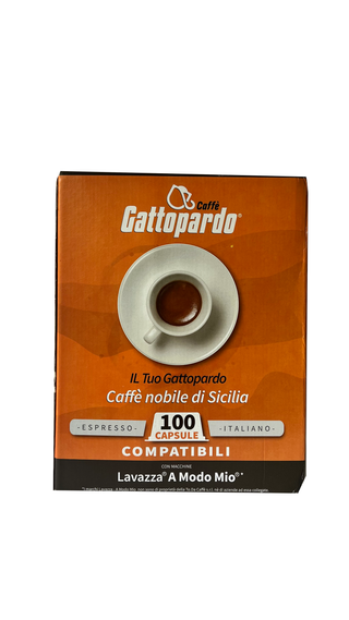 Kavos kapsulės Lavazza A Modo Mio GATTOPARDO Blu, 100 vnt.