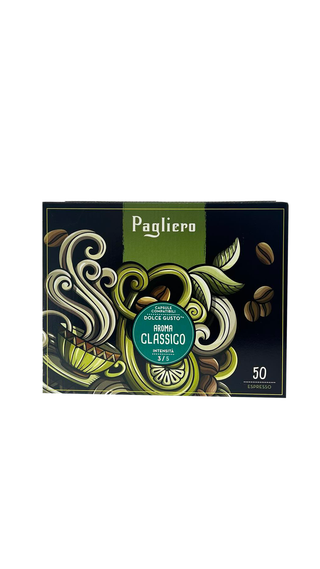 Kavos kapsulės Nescafe Dolce Gusto PAGLIERO Caffe Classico, 50 vnt.