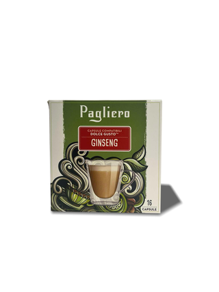 Ženšenio gėrimo kapsulės Nescafe Dolce Gusto PAGLIERO Ginseng Dolce, 16vnt.