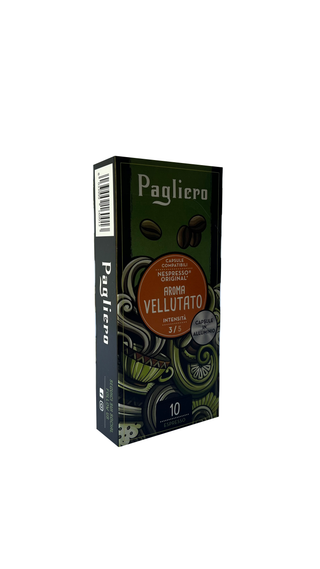 Kavos kapsulės Nespresso PAGLIERO Vellutato Alluminio, 10 vnt.