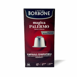 Kavos kapsulės Nespresso aparatams BORBONE Caffe Magica Palermo, 10vnt.