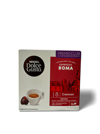 Kavos kapsulės NESTLE Nescafe Dolce Gusto Espresso Roma, 16 vnt.