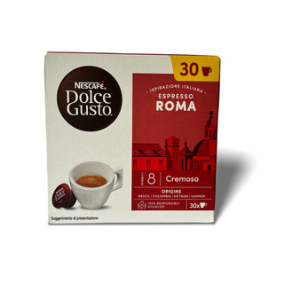 Kavos kapsulės NESTLE Nescafe Dolce Gusto Espresso Roma, 30vnt.