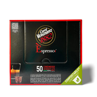 Kavos kapsulės Nespresso Vergnano Caffe Cremoso, 50 vnt.