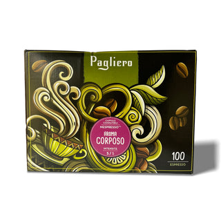 Kavos kapsulės Nespresso PAGLIERO Aroma Corposo, 100vnt.