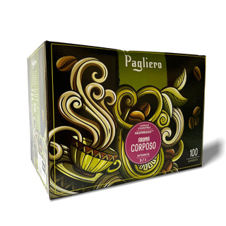 Kavos kapsulės Nespresso PAGLIERO Aroma Corposo, 100vnt.
