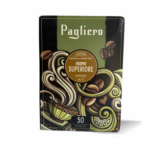 Kavos kapsulės Nespresso PAGLIERO Superiore, 50 vnt.