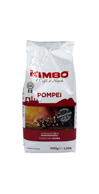 Kavos pupelės KIMBO Pompei, 1 kg