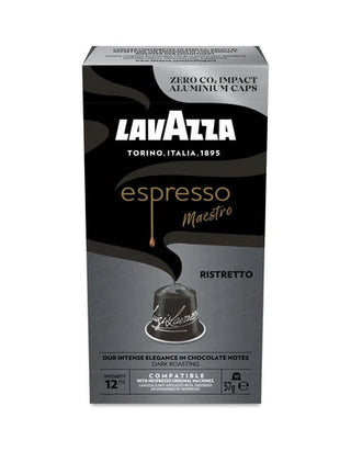 Kavos kapsulės Nespresso aparatams LAVAZZA Ristretto Alluminio, 10 vnt.