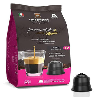 Kavos kapsulės Nescafe Dolce Gusto LOLLO Passione Dolce Nero, 16 vnt.