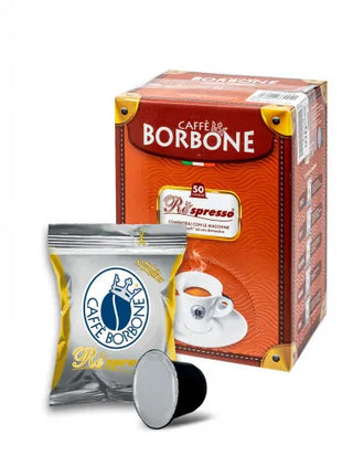 Kavos kapsulės Nespresso aparatams BORBONE Respresso Rosso Red, 50 vnt.