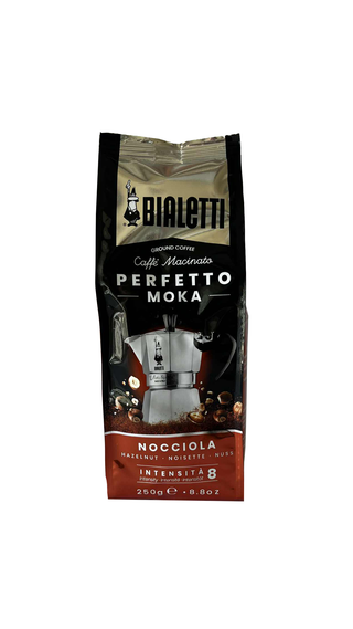 Riešutų skonio malta kava BIALETTI Nocciola, 250 g