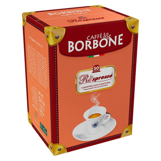 Kavos kapsulės Nespresso aparatams BORBONE Respresso Blu, 50 vnt.