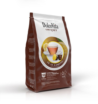 Citrinų arbatos kapsulės Nespresso ITALFOODS Te al Limone, 10 vnt.