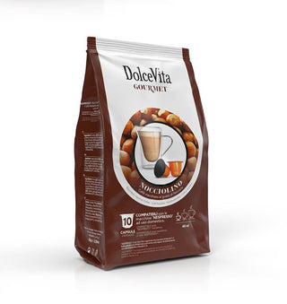 Riešutų skonio kavos kapsulės Nespresso ITALFOODS Nocciolino, 10 vnt.
