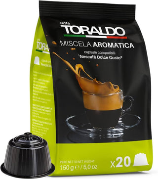 Kavos kapsulės Nescafe Dolce Gusto TORALDO Aromatica, 20vnt.