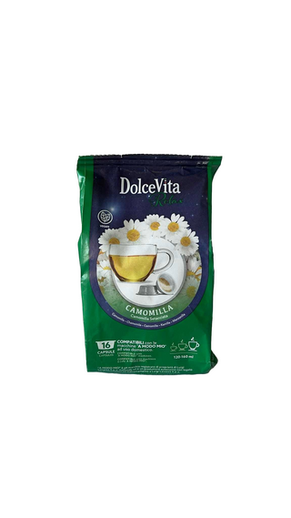 Ramunėlių arbatos kapsulės Lavazza A Modo Mio aparatams ITALFOODS Camomilla, 16 vnt.