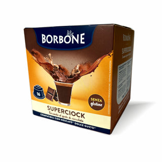 Karšto šokolado kapsulės Nescafe Dolce Gusto BORBONE Cioccolato Superciock, 16 vnt.