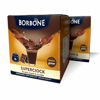 Karšto šokolado kapsulės Nescafe Dolce Gusto BORBONE Cioccolato Superciock, 16 vnt.