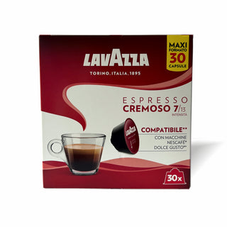 Kavos kapsulės Nescafe Dolce Gusto aparatams LAVAZZA Espresso Cremoso, 30vnt.