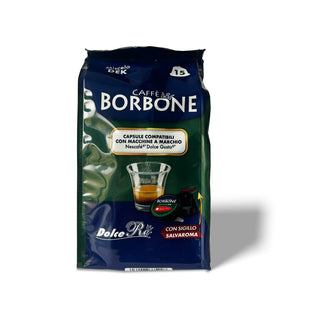 Kavos kapsulės be kofeino Nescafe Dolce Gusto aparatams BORBONE Decaffeinato, 15 vnt.