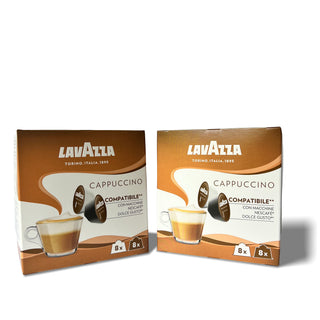 Kavos kapsulės Nescafe Dolce Gusto aparatams LAVAZZA Cappuccino, 16vnt.
