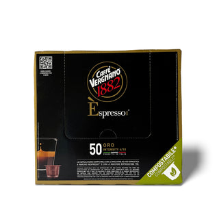 Kavos kapsulės Nespresso aparatams VERGNANO Caffe Oro Arabica, 50vnt.