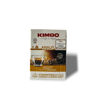 Kavos kapsulės Nespresso aparatams KIMBO Meraviglie del Gusto Amalfi, 50vnt.