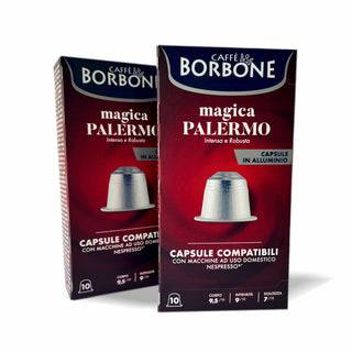 Kavos kapsulės Nespresso aparatams BORBONE Caffe Magica Palermo, 10vnt.