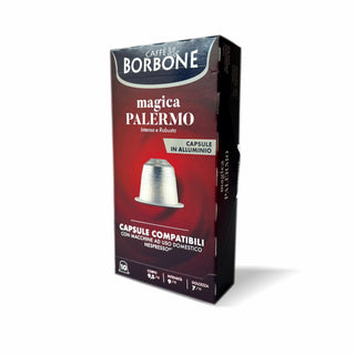 Kavos kapsulės Nespresso aparatams BORBONE Caffe Magica Palermo, 10vnt.