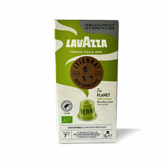 Kavos kapsulės Nespresso  aparatams  LAVAZZA Caffe Tierra Bio, 10vnt.