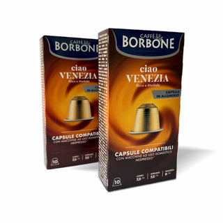 Kavos kapsulės Nespresso aparatams BORBONE Caffe Ciao Venezia, 10vnt.