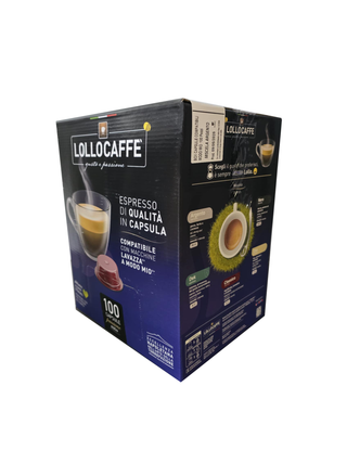 Kavos kapsulės Lavazza A Modo Mio LOLLO Argento, 100 vnt