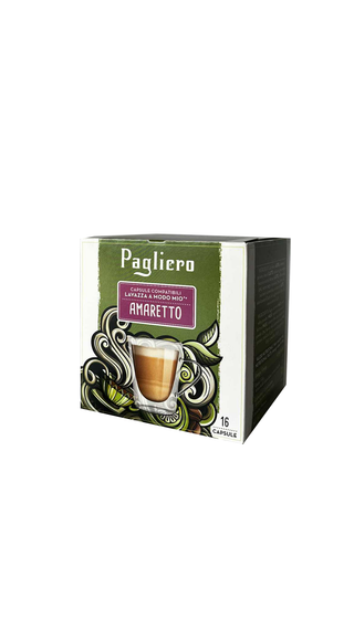 Kavos kapsulės Nescafe Dolce Gusto PAGLIERO Amaretto, 16 vnt.