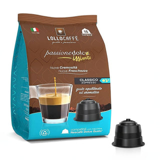 Kavos kapsulės Nescafe Dolce Gusto LOLLO Caffe Passione Dolce Classico, 16 vnt.