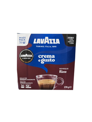 Kavos kapsulės LAVAZZA A Modo Mio Crema e Gusto Ricco, 36vnt.