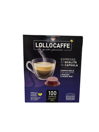 Kavos kapsulės Lavazza A Modo Mio LOLLO Argento, 100 vnt
