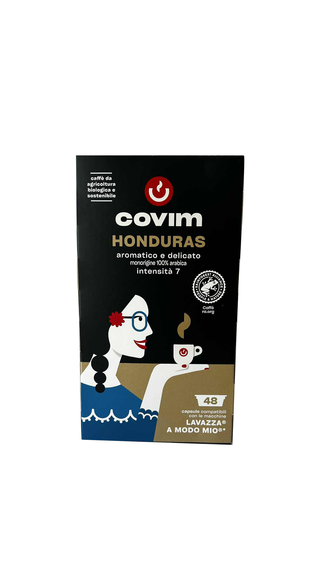 Kavos kapsulės Lavazza A Modo Mio COVIM Honduras 100 proc. arabika, 48 vnt.