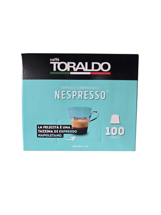 Kavos kapsulės Nespresso aparatams TORALDO Classica, 100 vnt.