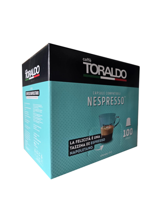 Kavos kapsulės Nespresso aparatams TORALDO Classica, 100 vnt.