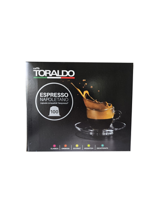 Kavos kapsulės Nespresso aparatams TORALDO Aromatica, 100 vnt.