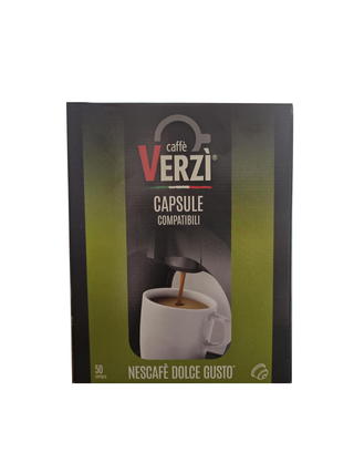 Kavos kapsulės Nescafe Dolce Gusto aparatams VERZI Ricco, 50 vnt.