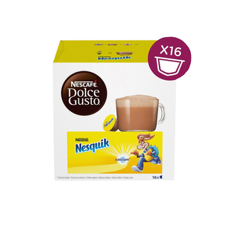 Karšto šokolado kapsulės NESTLE Nescafe Dolce Gusto aparatams Nesquik, 16 vnt.