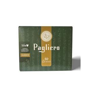 Kavos kapsulės Nescafe Dolce Gusto aparatams PAGLIERO Caffe Classico, 50 vnt.